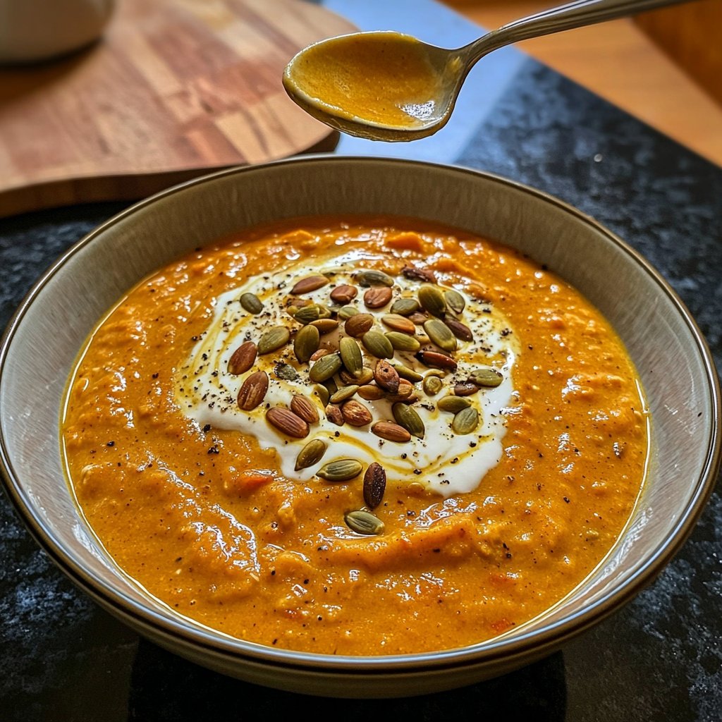 Kürbissuppe Winter Rezept