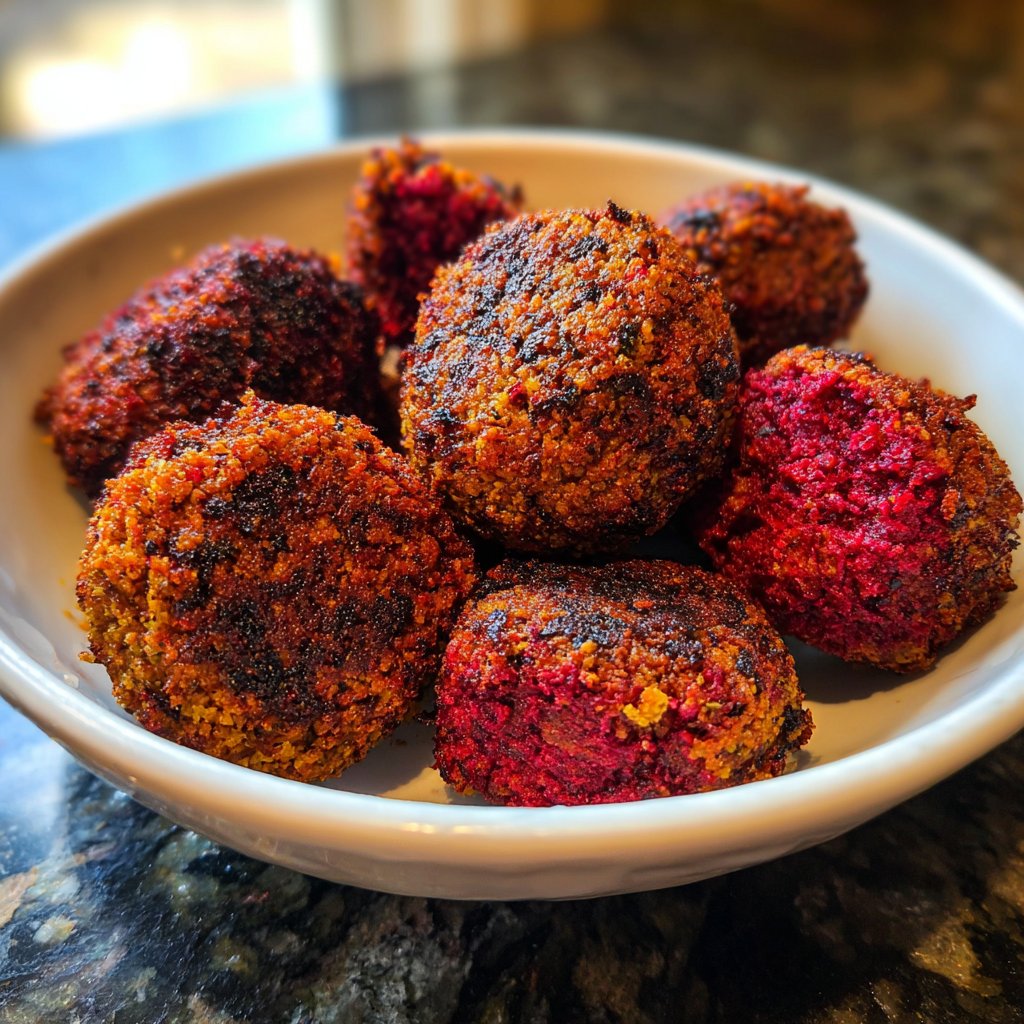 Falafel mit Rote-Bete