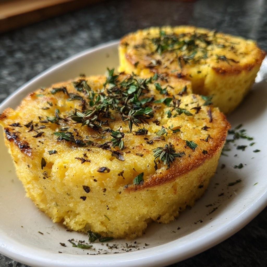 Polenta mit Kräutern