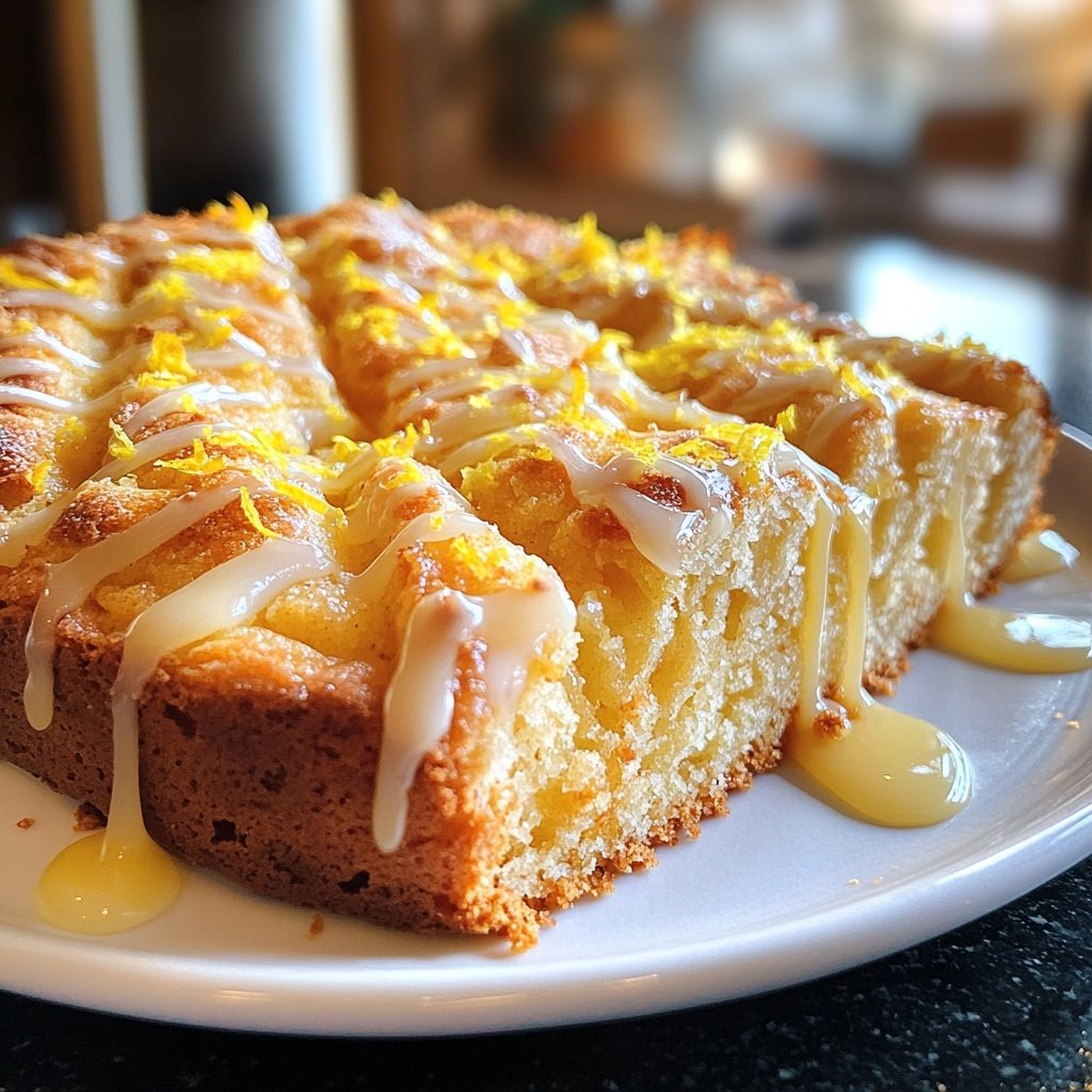 Zitronenkuchen glutenfrei