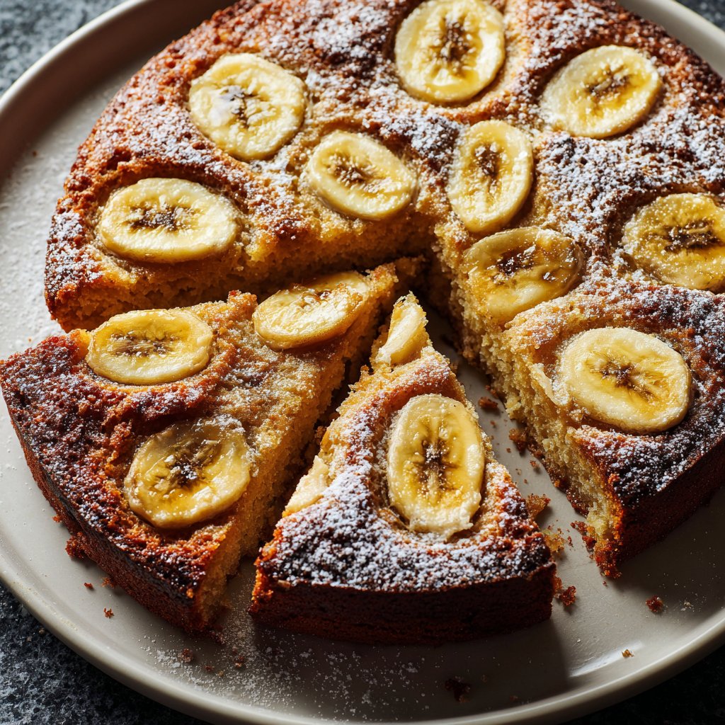 Bananenkuchen mit Dinkelmehl