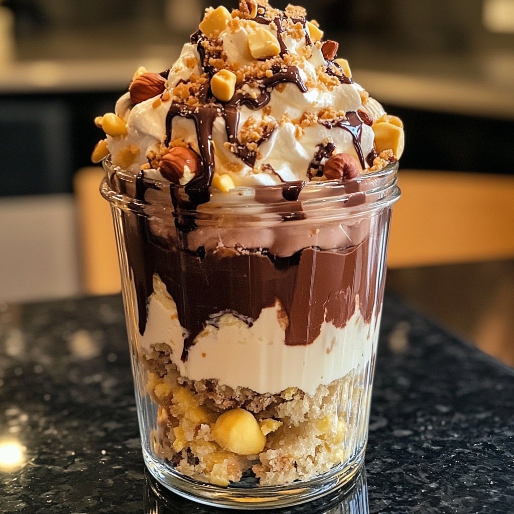 Giotto Dessert im Glas