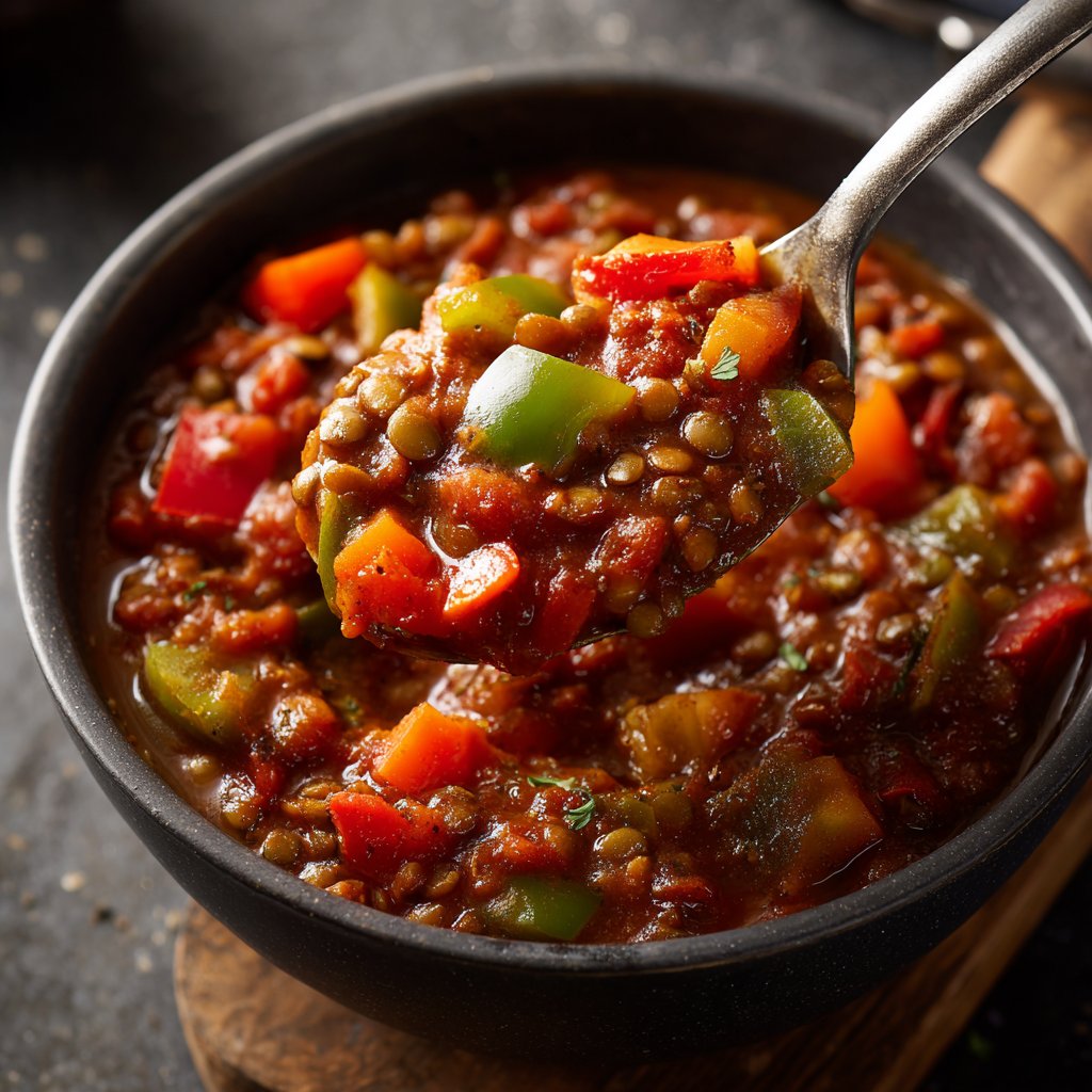 Chili sin Carne mit Linsen